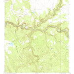 United States Geological Survey Elwood Canyon, AZ (1976, 24000-Scale) digital map