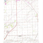 United States Geological Survey Elwood, IL (1953, 24000-Scale) digital map