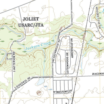 United States Geological Survey Elwood, IL (2021, 24000-Scale) digital map