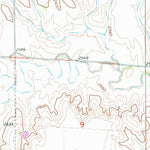 United States Geological Survey Elwood NW, NE (1971, 24000-Scale) digital map