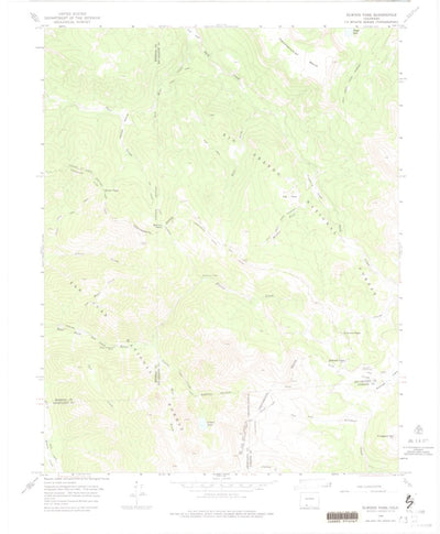United States Geological Survey Elwood Pass, CO (1966, 24000-Scale) digital map