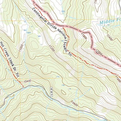 United States Geological Survey Elwood Pass, CO (2022, 24000-Scale) digital map