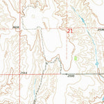 United States Geological Survey Elwood SW, NE (1971, 24000-Scale) digital map