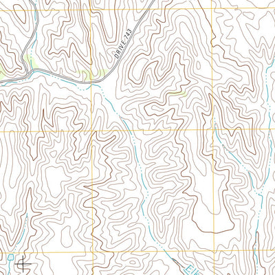 United States Geological Survey Elwood SW, NE (2011, 24000-Scale) digital map