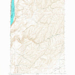 United States Geological Survey Elwood, WA (1966, 24000-Scale) digital map