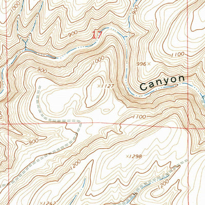 United States Geological Survey Elwood, WA (1966, 24000-Scale) digital map