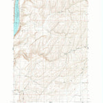 United States Geological Survey Elwood, WA (1991, 24000-Scale) digital map