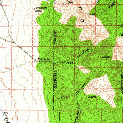 United States Geological Survey Ely, NV (1952, 125000-Scale) digital map