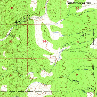 United States Geological Survey Ely, NV (1958, 62500-Scale) digital map