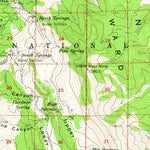 United States Geological Survey Ely, NV (1958, 62500-Scale) digital map