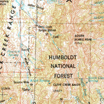United States Geological Survey Ely, NV-UT (1956, 250000-Scale) digital map