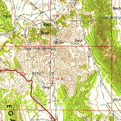 United States Geological Survey Ely, NV-UT (1959, 250000-Scale) digital map