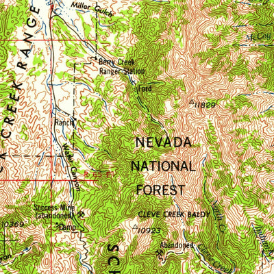 United States Geological Survey Ely, NV-UT (1959, 250000-Scale) digital map