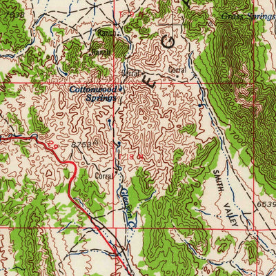 United States Geological Survey Ely, NV-UT (1963, 250000-Scale) digital map