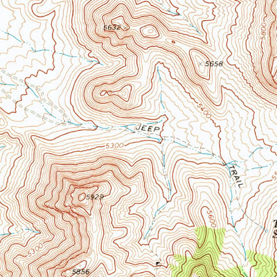 United States Geological Survey Ely Springs, NV (1970, 24000-Scale) digital map