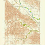 United States Geological Survey Elyria, NE (1952, 24000-Scale) digital map