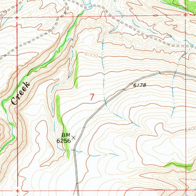 United States Geological Survey Embar, WY (1965, 24000-Scale) digital map