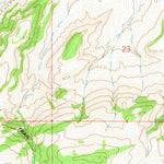 United States Geological Survey Embar, WY (1965, 24000-Scale) digital map
