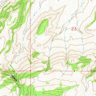 United States Geological Survey Embar, WY (1965, 24000-Scale) digital map