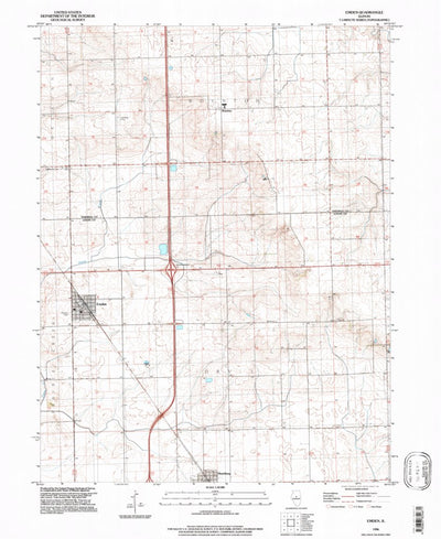 United States Geological Survey Emden, IL (1996, 24000-Scale) digital map