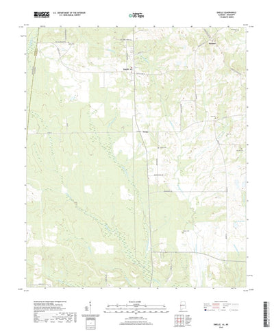 United States Geological Survey Emelle, AL (2020, 24000-Scale) digital map