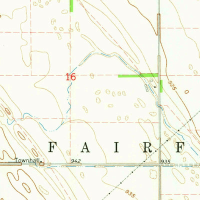 United States Geological Survey Emerado SE, ND (1963, 24000-Scale) digital map