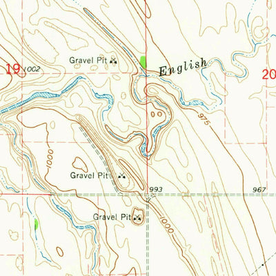 United States Geological Survey Emerado SE, ND (1963, 24000-Scale) digital map