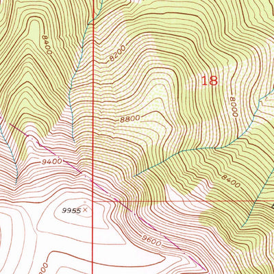 United States Geological Survey Emerald Lake, MT (1956, 24000-Scale) digital map
