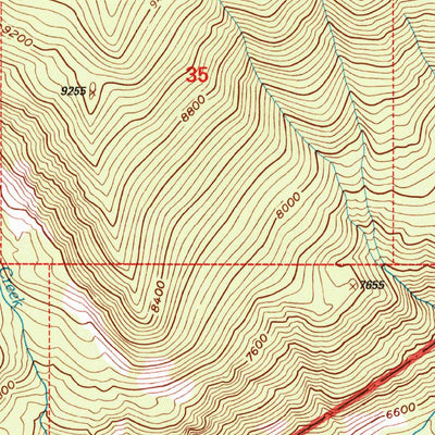 United States Geological Survey Emerald Lake, MT (1996, 24000-Scale) digital map