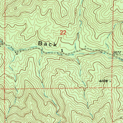 United States Geological Survey Emerald Mountain, CA (1972, 24000-Scale) digital map