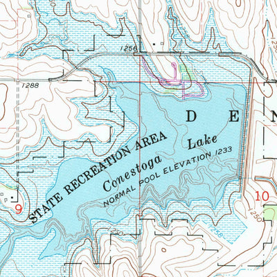 United States Geological Survey Emerald, NE (1964, 24000-Scale) digital map