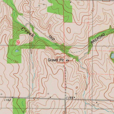 United States Geological Survey Emerald, WI (1975, 24000-Scale) digital map
