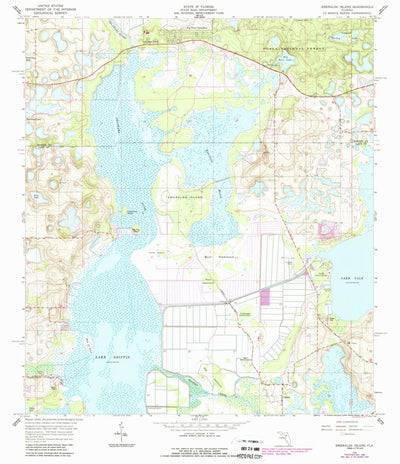 United States Geological Survey Emeralda Island, FL (1966, 24000-Scale) digital map