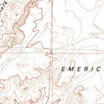 United States Geological Survey Emerick Bench, MT (1984, 24000-Scale) digital map