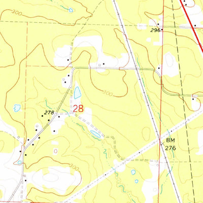 United States Geological Survey Emerson, AR-LA (1971, 24000-Scale) digital map