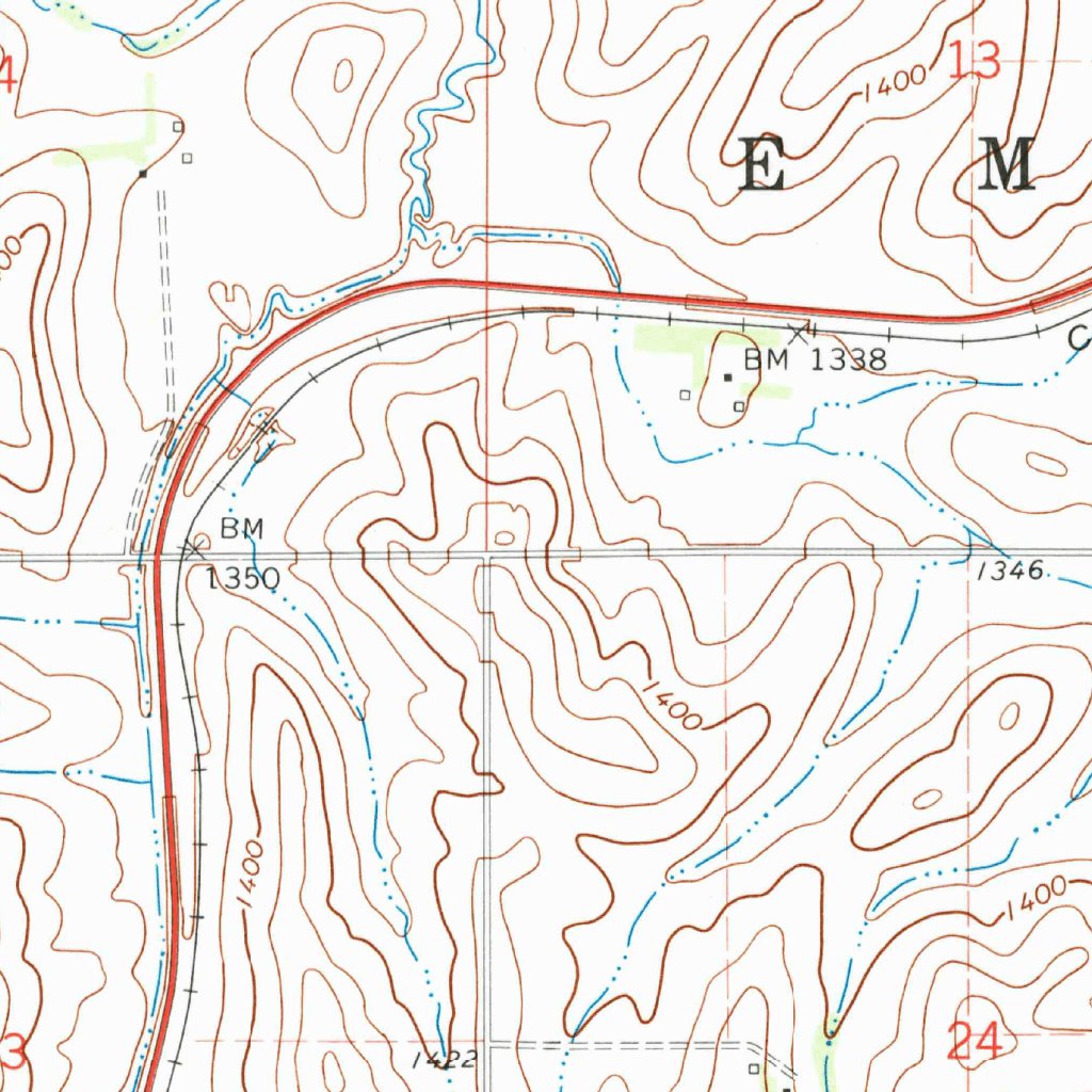 Emerson, NE (1967, 24000-Scale) Map by United States Geological Survey ...