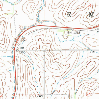 United States Geological Survey Emerson, NE (1967, 24000-Scale) digital map