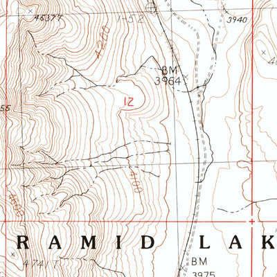 United States Geological Survey Emerson Pass, NV (1990, 24000-Scale) digital map