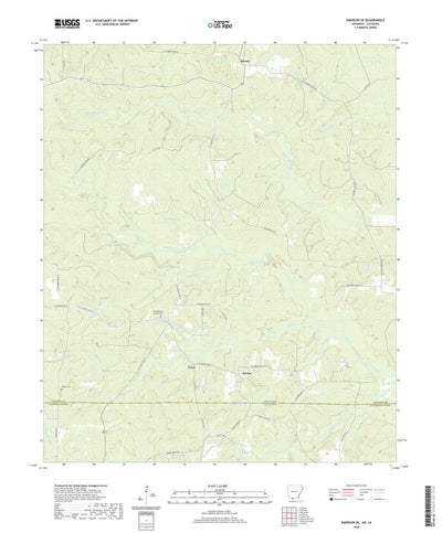 United States Geological Survey Emerson SE, AR (2020, 24000-Scale) digital map