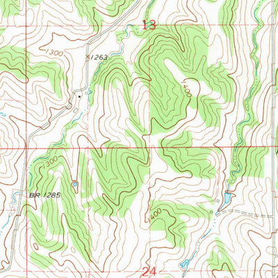 United States Geological Survey Emerson SE, NE (1967, 24000-Scale) digital map