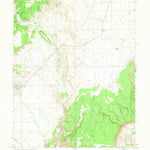 United States Geological Survey Emery East, UT (1968, 24000-Scale) digital map