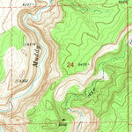 United States Geological Survey Emery East, UT (1968, 24000-Scale) digital map