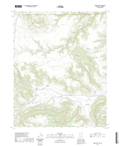 United States Geological Survey Emery Peak, NM (2023, 24000-Scale) digital map