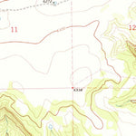 United States Geological Survey Emery Peak, NM-CO (1972, 24000-Scale) digital map