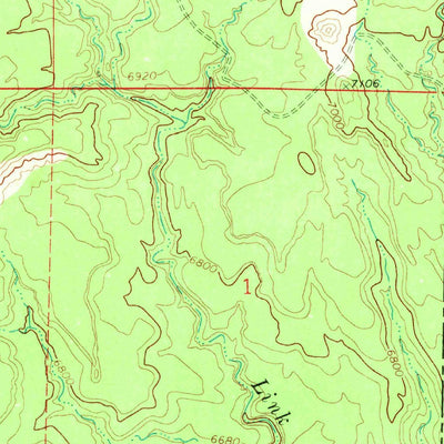 United States Geological Survey Emery West, UT (1968, 24000-Scale) digital map