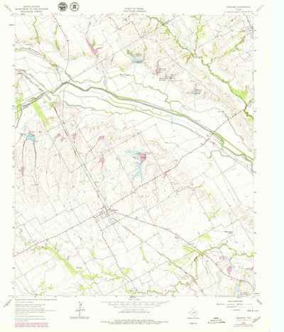 United States Geological Survey Emhouse, TX (1962, 24000-Scale) digital map