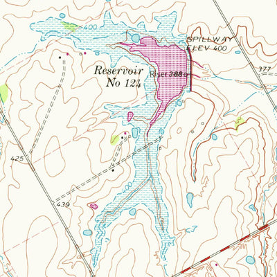 United States Geological Survey Emhouse, TX (1962, 24000-Scale) digital map