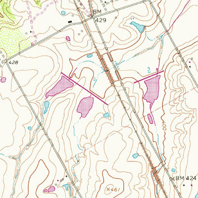 United States Geological Survey Emhouse, TX (1962, 24000-Scale) digital map
