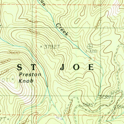 United States Geological Survey Emida, ID (1985, 24000-Scale) digital map