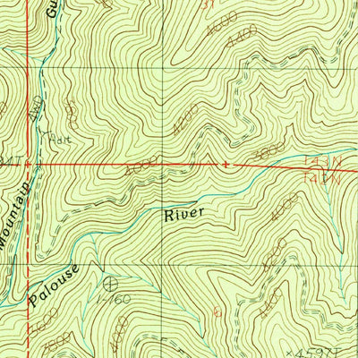 United States Geological Survey Emida, ID (1985, 24000-Scale) digital map